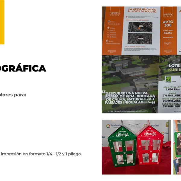 Impresión Litográfica 